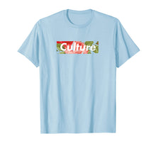 Load image into Gallery viewer, Culture Floral Red Logo Box T-Shirt for Men Women