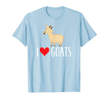Load image into Gallery viewer, I Love Goats T-shirt