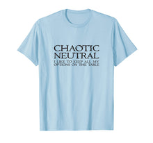 Load image into Gallery viewer, Funny Gamer Gift for Men Women Chaotic Neutral Video Gaming T-Shirt