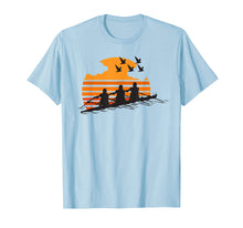 Load image into Gallery viewer, Rowing Team Sunset Lake Shirt | Cute Crew Sport Tee Gift