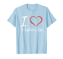 Load image into Gallery viewer, I love Nashville T-shirt Tee Tees T Shirt Tshirt