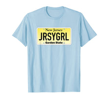 Load image into Gallery viewer, Jersey Girl New Jersey License Plate T-Shirt