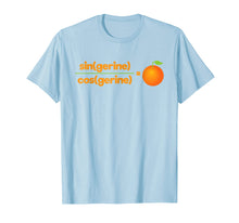 Load image into Gallery viewer, Funny Math Teacher T-Shirts tshirt Funny Tangerine Math Pun