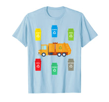 Load image into Gallery viewer, Recycling Trash Garbage Truck T Shirt Funny Toddler Boy Kids