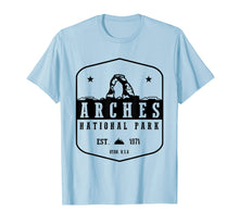 Load image into Gallery viewer, Arches National Park Tshirt Hiking Wanderlust Tee