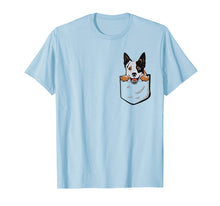 Load image into Gallery viewer, Adorable Little Australian Cattle Dog In The Pocket T-shirt