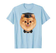 Load image into Gallery viewer, Orange Pomeranian Graduation T-Shirt