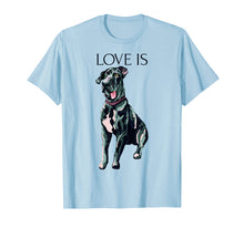 Load image into Gallery viewer, Love Is Cute Great Dane Dog Mom Dad Kid Gift T-shirt