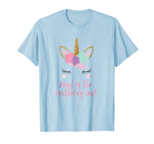 Load image into Gallery viewer, Cute Unicorn Aunt Shirt, Aunt of the Birthday Girl