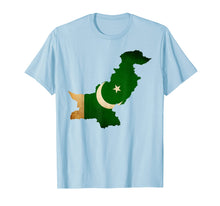 Load image into Gallery viewer, Pakistan Flag Map T Shirt