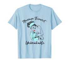 Load image into Gallery viewer, Massage Therapist Unbreakable T-Shirt Massage Therapy Gift