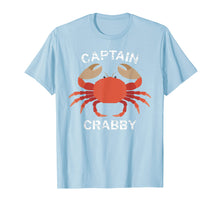 Load image into Gallery viewer, Captain Crabby Funny Crabby Mood T-Shirt