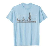 Load image into Gallery viewer, Desert Cactus scene tee shirt