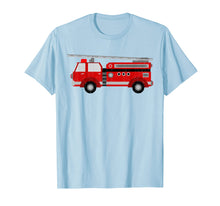 Load image into Gallery viewer, Fire Truck Trucker trailer Ladder kids adults T Shirt