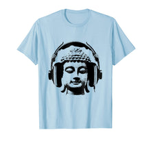 Load image into Gallery viewer, Buddha Wear Headphones DJ Music T-shirt, Headphones T-Shirt