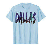 Load image into Gallery viewer, DALLAS Texas Tshirt gift - Skyline photo picture