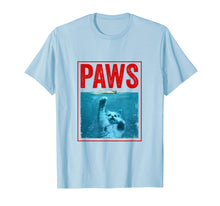 Load image into Gallery viewer, PAWS Funny Cat Kitten T-Shirt For Shark And Cat Lovers