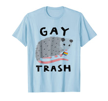 Load image into Gallery viewer, GAY TRASH OPOSSUM BASEBALL TEE TSHIRT