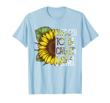 Load image into Gallery viewer, Blessed To Be Called Mimi Sunflower Grandma Mothers Day Gift T-Shirt