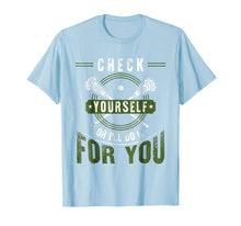 Load image into Gallery viewer, Check Yourself Lacrosse funny Sport tshirt