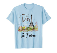 Load image into Gallery viewer, Eiffel Tower Paris Shirt Vintage I Love Paris France Shirt