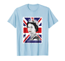 Load image into Gallery viewer, Queen Elizabeth II + Union Jack T-Shirt