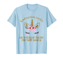 Load image into Gallery viewer, Kindergarten Teacher Cute Unicorn Gift Shirt