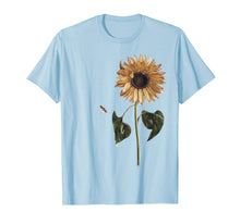 Load image into Gallery viewer, Sunflower T-Shirt Helianthus Annuus Botanical Art, Flower