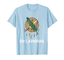 Load image into Gallery viewer, State of Oklahoma flag t-shirt gift for men, women & kids