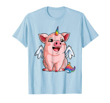 Load image into Gallery viewer, Pig Shirts for Girls Kids Women Pig Unicorn Piggycorn Gifts