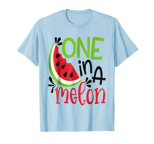 Load image into Gallery viewer, ONE IN A MELON CUTE FUN SUMMER WATERMELON T-SHIRT