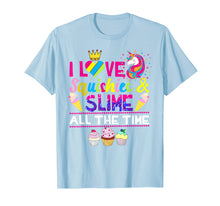 Load image into Gallery viewer, Love Squishies & Slime Time Rainbow Unicorn Narwhal T-Shirt