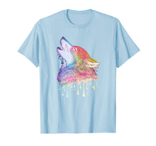 Load image into Gallery viewer, Wolf Shirt Wildlife T Shirt Colorful Wolves Gift Wild Animal