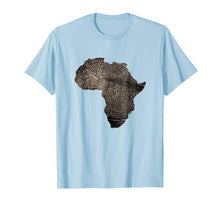 Load image into Gallery viewer, Africa DNA T Shirt Flag Thumb Fingerprint Roots Proud Tee