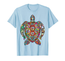 Load image into Gallery viewer, Beautiful turtle from Coral Sea beach great crazy T-shirt