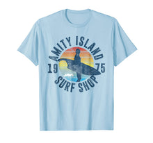 Load image into Gallery viewer, Jaws Amity Island Surf Board Graphic T-Shirt