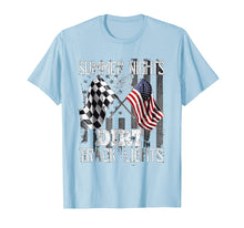 Load image into Gallery viewer, Summer Nights and Dirt Track Lights Moto racing T-Shirt