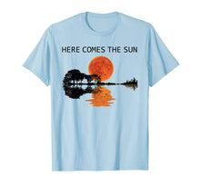Load image into Gallery viewer, Here Comes The Sun Guitar Shadow Sunset T-Shirt