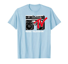 Load image into Gallery viewer, MTV Logo Red Boombox Graphic T-Shirt