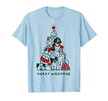 Load image into Gallery viewer, Merry Woofmas Funny Dog Lover Christmas Tree Gift T-Shirt