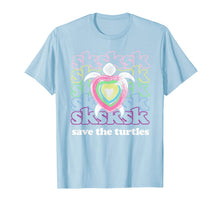 Load image into Gallery viewer, SKSKSK and I Oop... Save The Turtles Basic Girl T-Shirt
