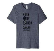 Load image into Gallery viewer, Faith Squad Goals Shirt Ruth Mary Esther Squad Goals Tshirt
