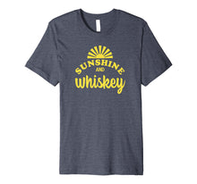 Load image into Gallery viewer, Sunshine and Whiskey T-Shirt Fun Summer Tee