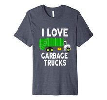 Load image into Gallery viewer, I Love Garbage Truck Shirt for kids toddlers Premium Tee
