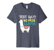 Load image into Gallery viewer, Test Day Teaching Funny Teacher Exam Testing T-shirt Llama