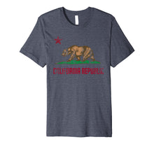 Load image into Gallery viewer, California Republic Flag Shirt Vintage Retro T Shirt