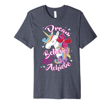 Load image into Gallery viewer, JoJo Siwa Dream Believe Achieve Unicorn Premium T-Shirt