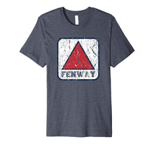Load image into Gallery viewer, Fan of Fenway Sign T-Shirt Boston Distressed Baseball TShirt