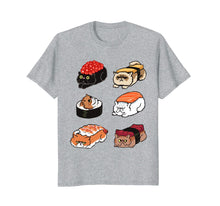 Load image into Gallery viewer, Sushi Persian Cat Funny T- shirt by Huebucket