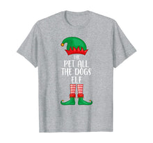 Load image into Gallery viewer, Pet All The Dogs Elf Christmas Party Matching Family Group T-Shirt